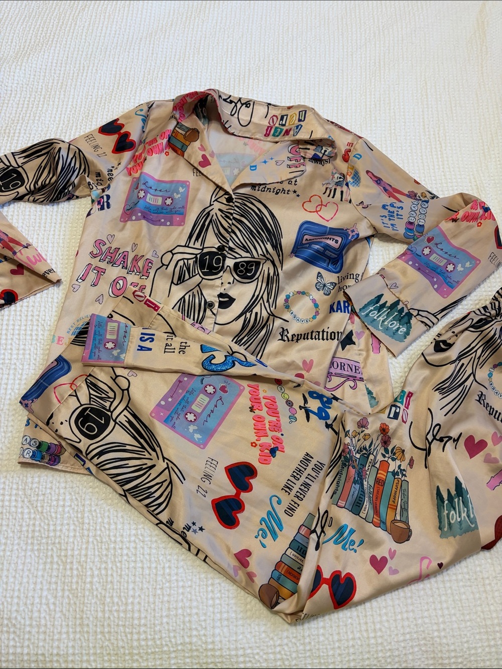 Taylor swift pajamas set size medium